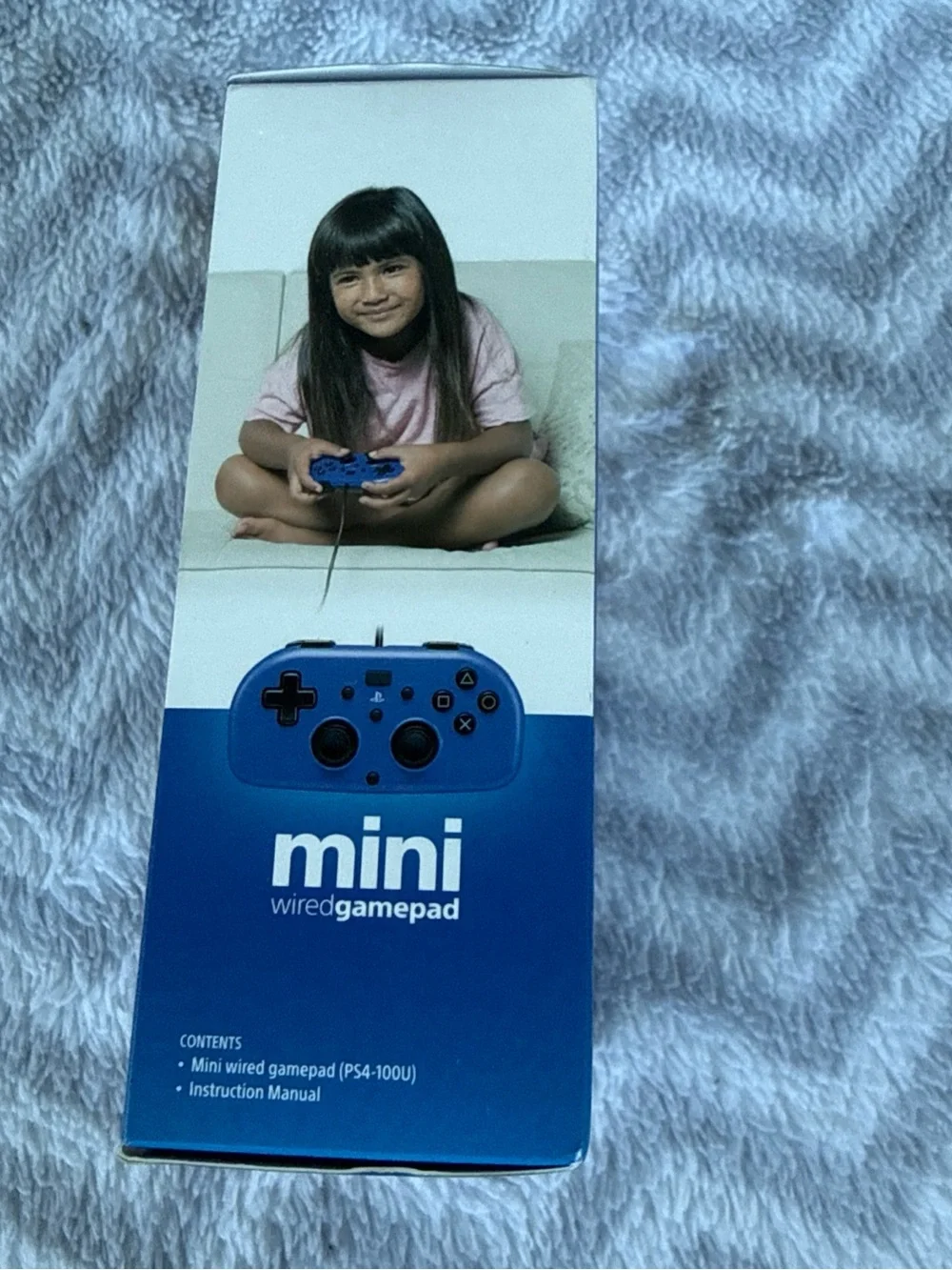 Sony Mini Wired Gamepad in Blue for PS4